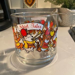 1980’s Shirt Tales Cartoon Glass Snack Bowl